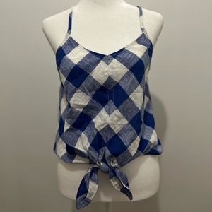 Picnic Plaid Spaghetti Strap Top
